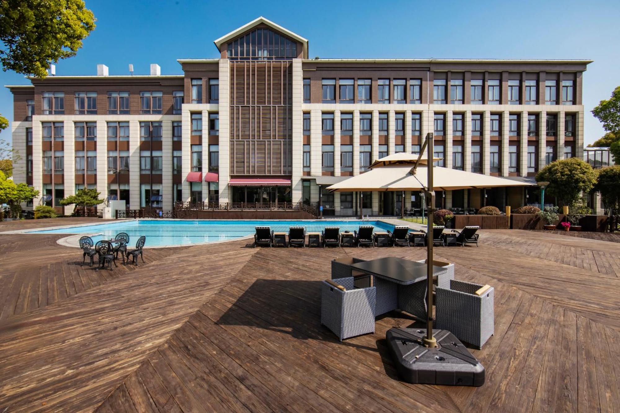 Fondney Hotel Shanghai Necc Hongqiao Airport T2 Dış mekan fotoğraf