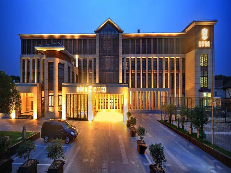 Fondney Hotel Shanghai Necc Hongqiao Airport T2 Dış mekan fotoğraf